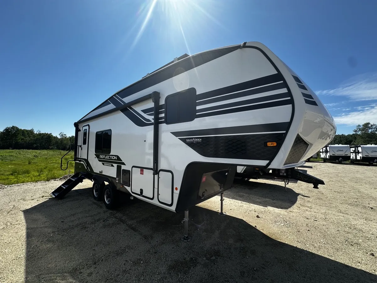 Grand Design Reflection fifth wheel on the Outpost Outfitters lot